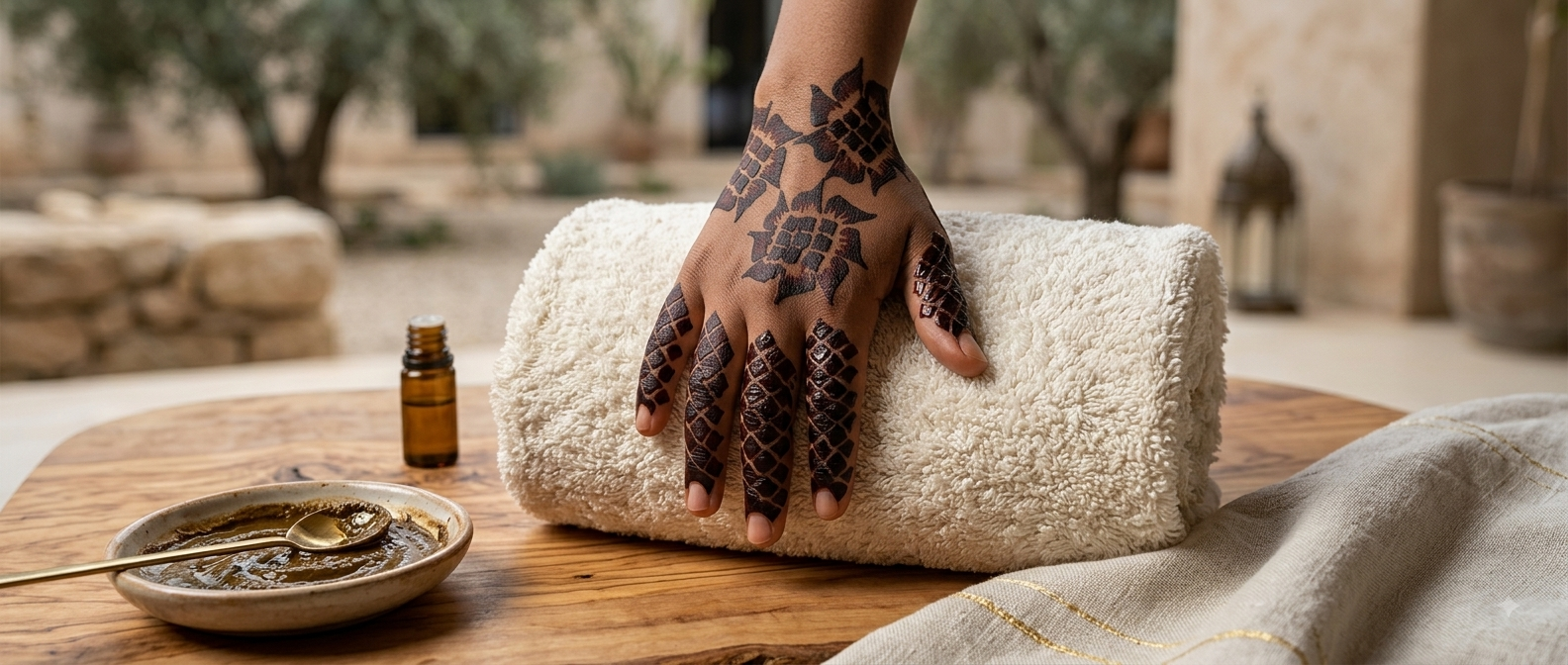 Art du henné chez Reina Beauty
